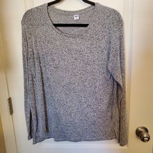NWOT Old Navy Gray Heathered/Marled Sweater M